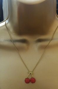 Double Cherry Necklace